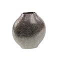Urban Trends Collection Ceramic Vase Silver 21207